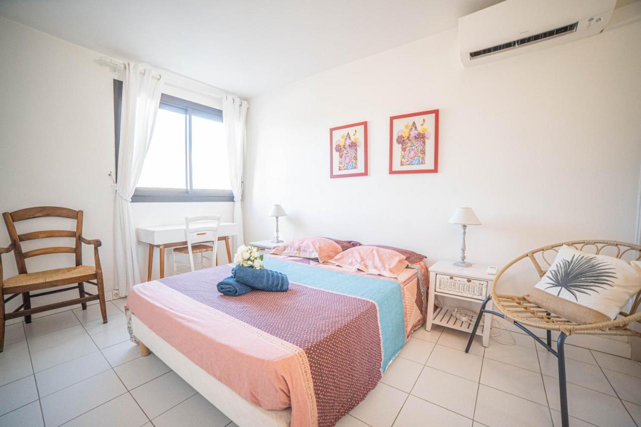 Le Sunrise Vue Mer Acces Plage- Spacieux-2 Terrasses-Wifi - Confort -Top Pros Servicesconciergerielagrandemotte La Grande Motte Luaran gambar